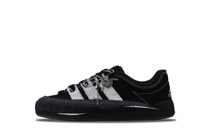 Adidas Originals Adimatic Slip Resistant Abrasion Resistant Low top Skateboard Shoes Unisex Silver