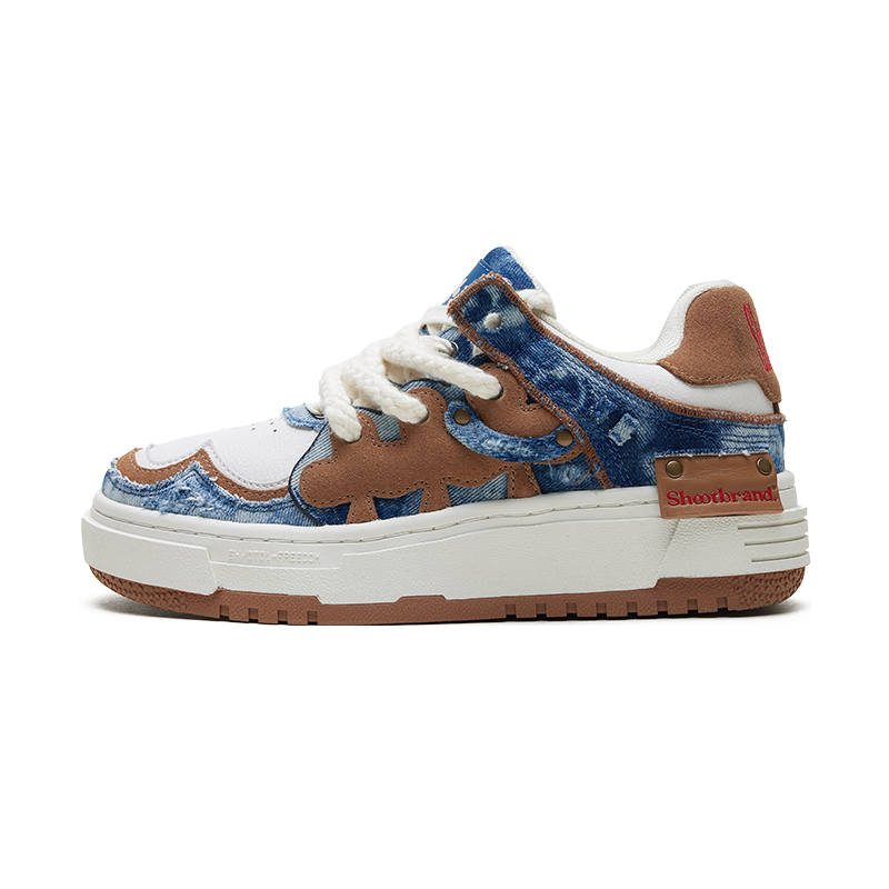 SHOOT BRAND Plum Blossom Breaking The Cocoon Low top Skateboard Shoes Unisex