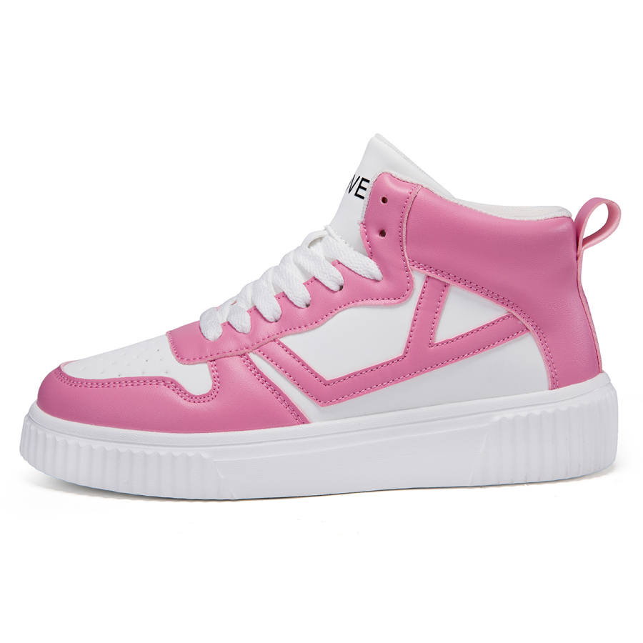 ZOVE Slip Resistant Abrasion Resistant Mid top Skateboard Shoes Women's