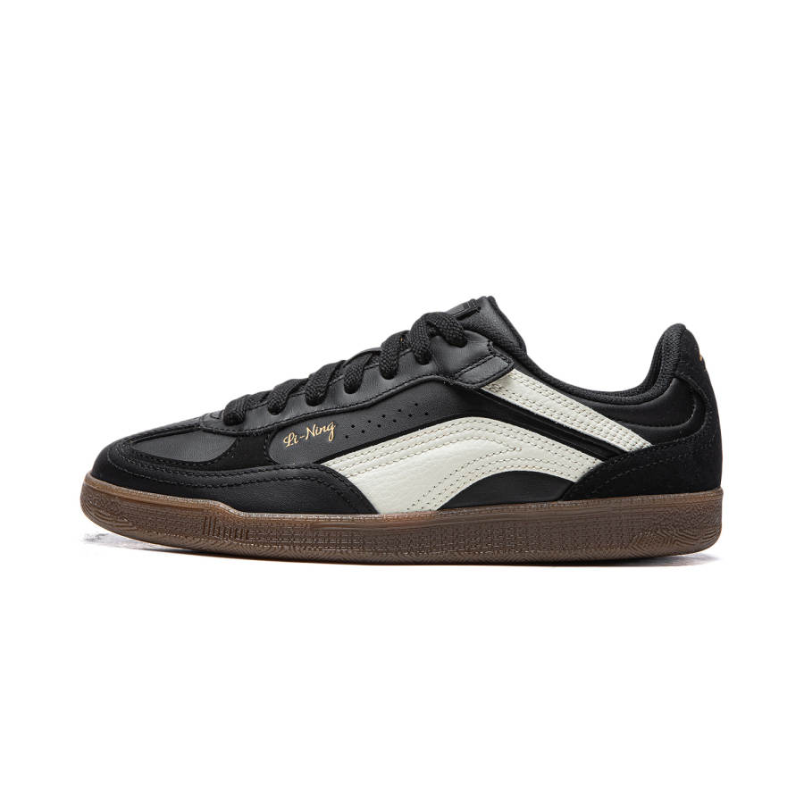 Li-Ning Li Ning Film Heart Slip Resistant Cushioning Breathable Low top Skateboard Shoes Women's Black