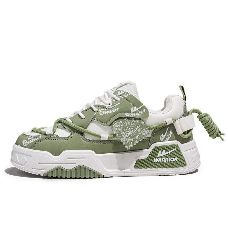Warrior Puffy Shoes Slip Resistant Cushioning Abrasion Resistant Lightweight Height Increasing