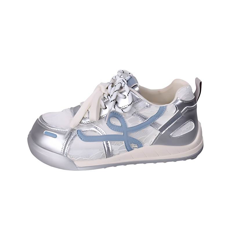 LONGZHIWU Pu Breathable Low top Skateboard Shoes Women's