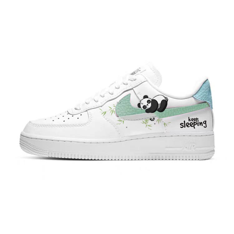 Nike Nike Air Force 1 Skateboard Shoes Women's Low Top Blue/White