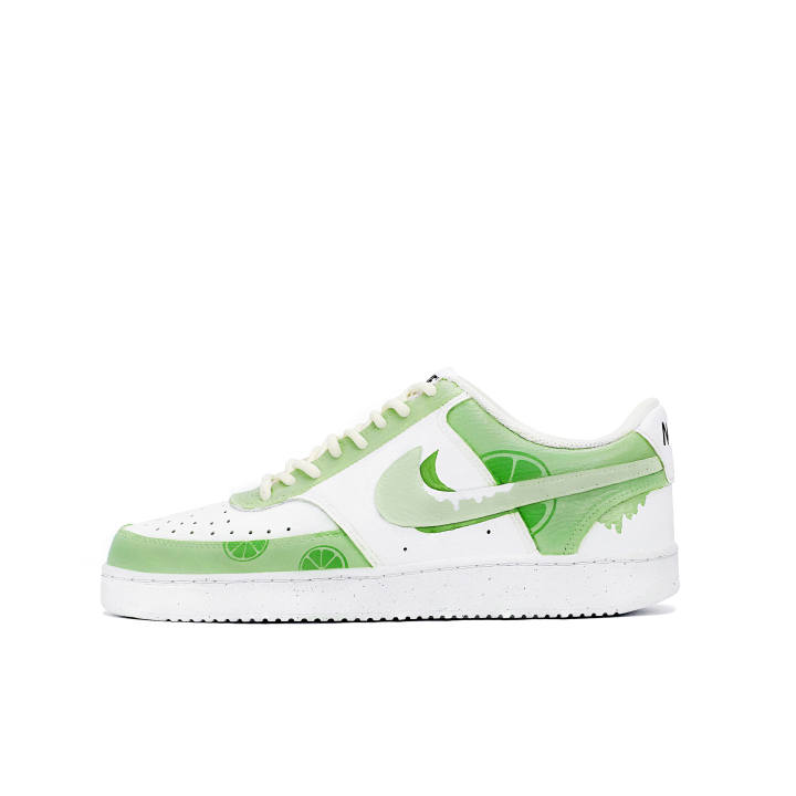 Nike Nike Court Vision 1 Skateboard Shoes Men's Low Top Green/White