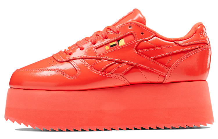 Reebok Gigi Hadid x Reebok Wmns Classic Leather Triple Platform 'Neon Red' Women's