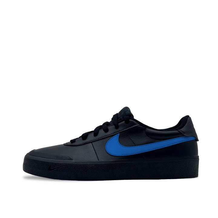 Nike Nike Court Shot Resident Whale Leather Coverage Abrasion Resistant Low top Skateboard Shoes Men's Black
