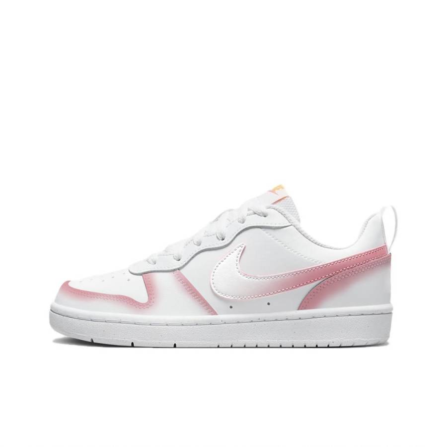 Nike Nike Sweetheart Girlish Cherry Blossom Pink Low top Skateboard Shoes Women's White Pink