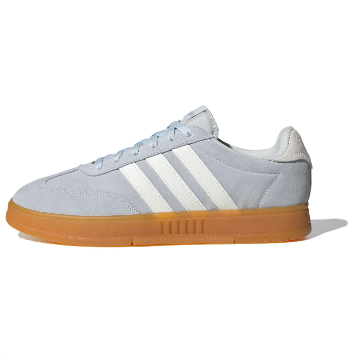 Adidas Adidas Gradas Slip Resistant Abrasion Resistant Low top Skateboard Shoes Unisex Light Blue