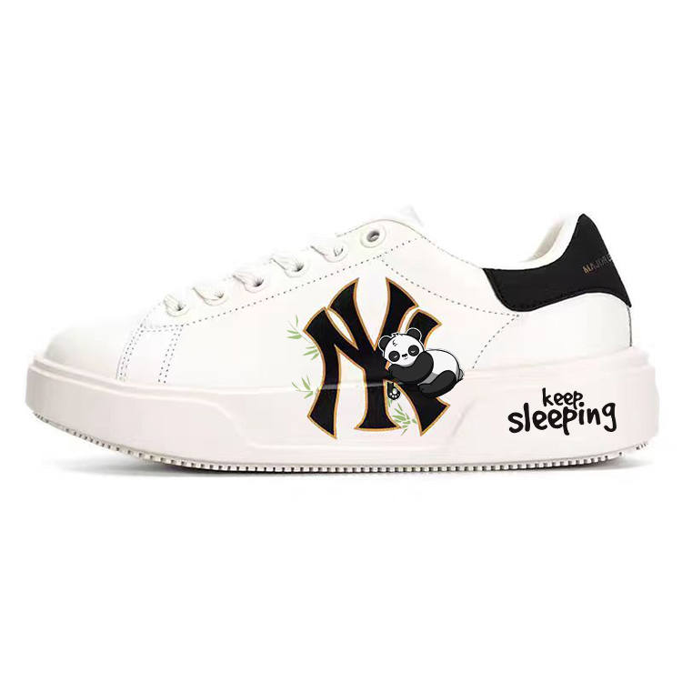 MLB MLB Chunky Classic Skateboard Shoes Unisex Low Top White/Green