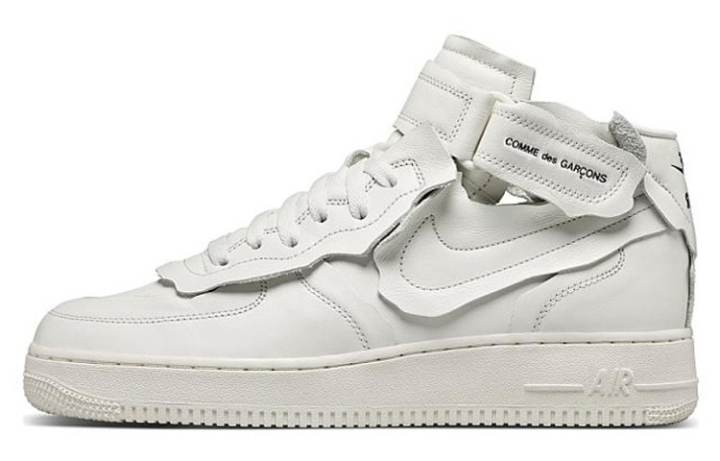 Nike Nike X Comme Des Garcons Air Force 1 Mid 'Triple White'