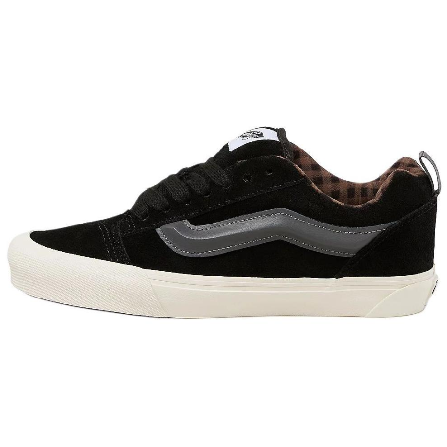 Vans Knu Skool Abrasion Resistant Abrasion Resistant Low top Skateboard Shoes Women's Black
