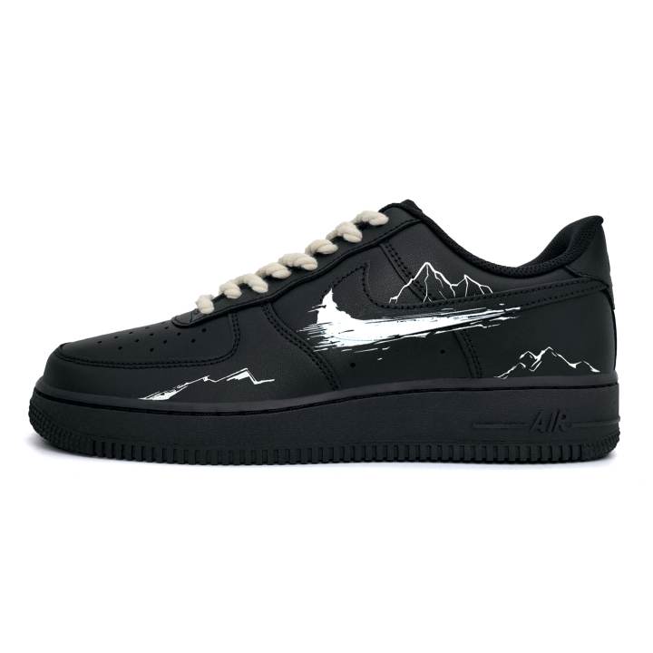 Nike Nike Air Force 1 Skateboard Shoes Unisex Low Top Black/White