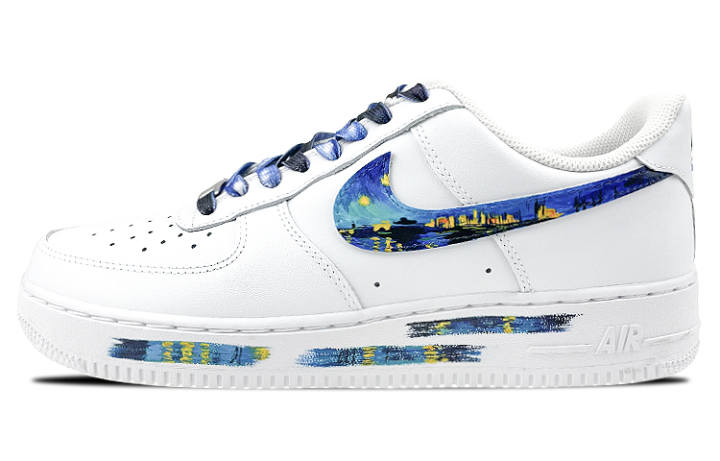 Nike Nike Air Force 1 Air Force 1 Coverage Thermal Coverage Low top Skateboard Shoes Men's Blue Purple