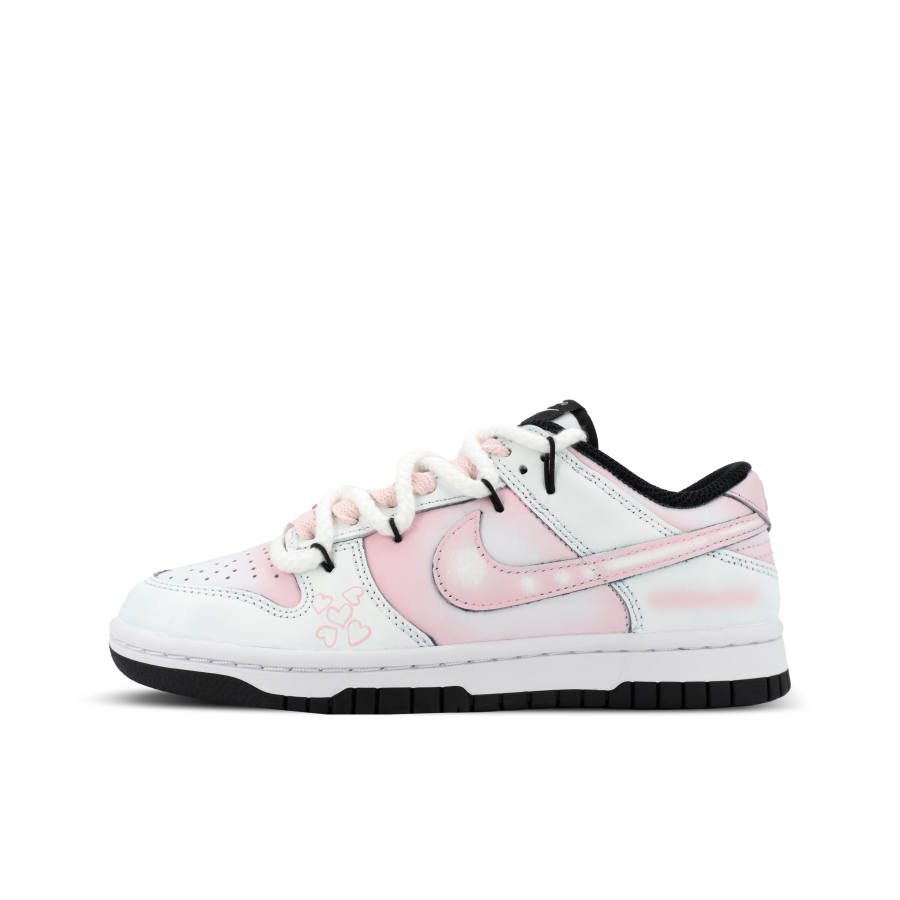 Nike Nike Dunk Orangutan Mischief XJDD Sweetheart Honey Peach Low top Skateboard Shoes Unisex White Pink