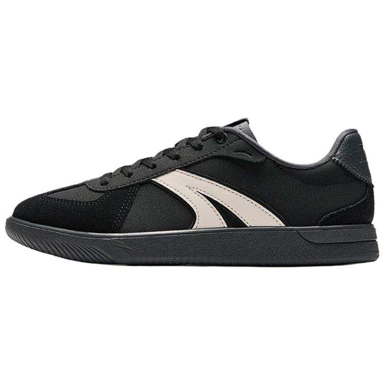 Anta TT Cushioning, Wear Resistant Low top Skateboard Shoes Women's Black Gray
