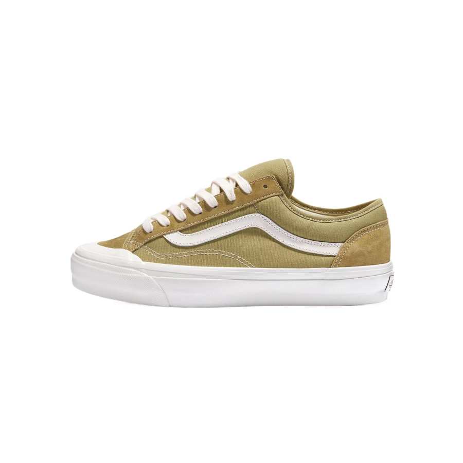 Vans LX Old Skool 136 Low top Skateboard Shoes Unisex Light Green