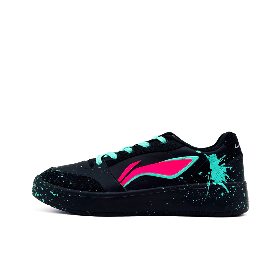 Li-Ning Li Ning Sycee V3 Slip Resistant, Abrasion Resistant, Breathable Low top Skateboard Shoes Men's Black Green