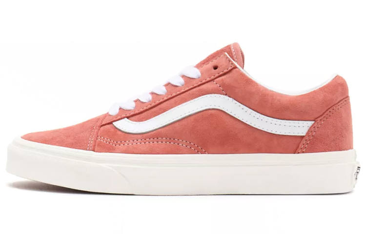 Vans Vans Unisex Pig Suede Old Skool Sneakers Red