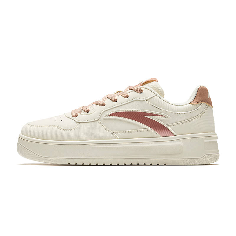 Anta Easy 1.5 Slip Resistant, Abrasion Resistant, Lightweight, Breathable, Height Increasing Low top Skateboard Shoes