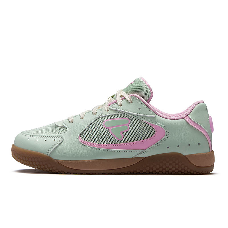 FILA FUSION WING Wings Shoes Low top Skateboard Shoes Women's Fresh Green Lilac Pink