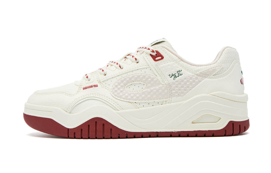 QIAODAN Qicheng 5.0 Synthetic Leather Height Increasing Coverage Waterproof Abrasion Resistant Low top Skateboard Shoes