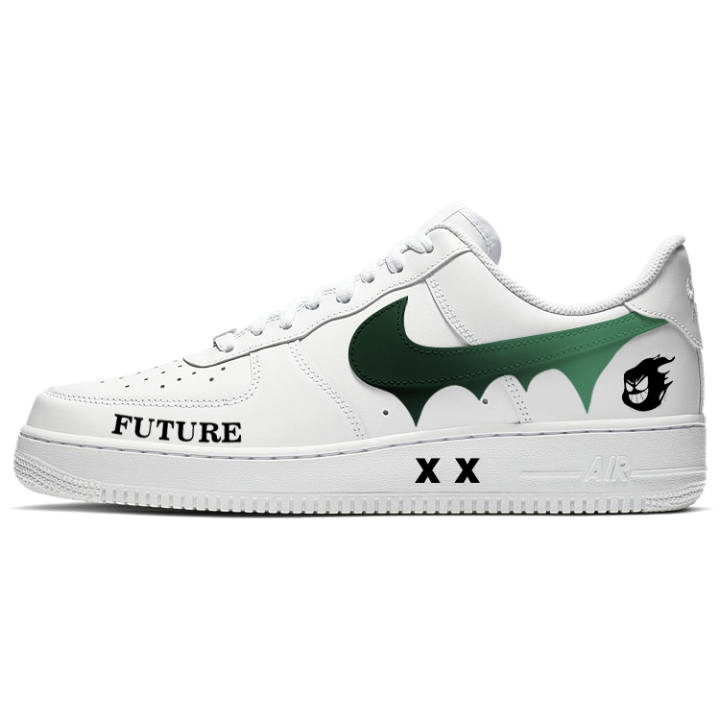 Nike Nike Air Force 1 Skateboard Shoes Unisex Low Top Black/White