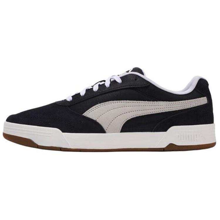 PUMA C Skate Breathable Cushioning Abrasion Resistant Low top Skateboard Shoes Men's Blue White