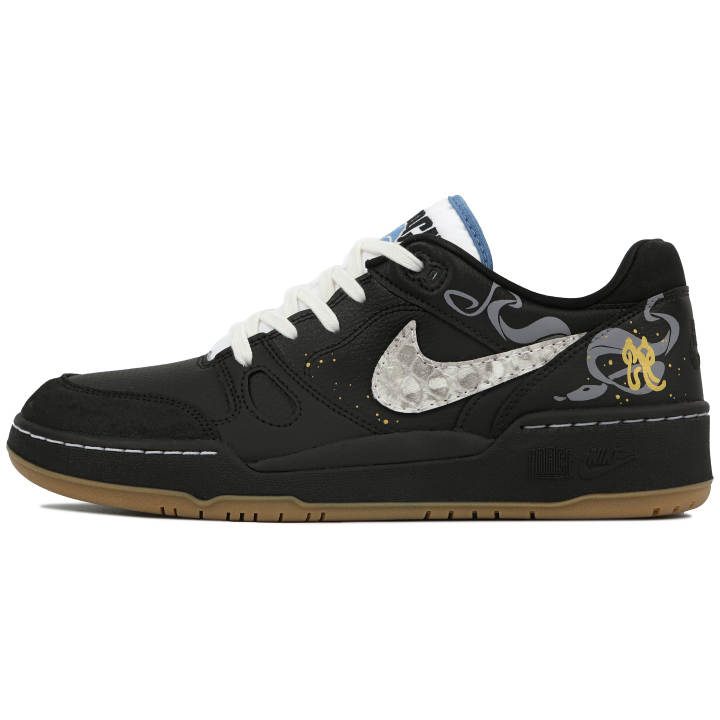Nike Nike Full Force Slip Resistant Slip Resistant Low top Skateboard Shoes Men's Black