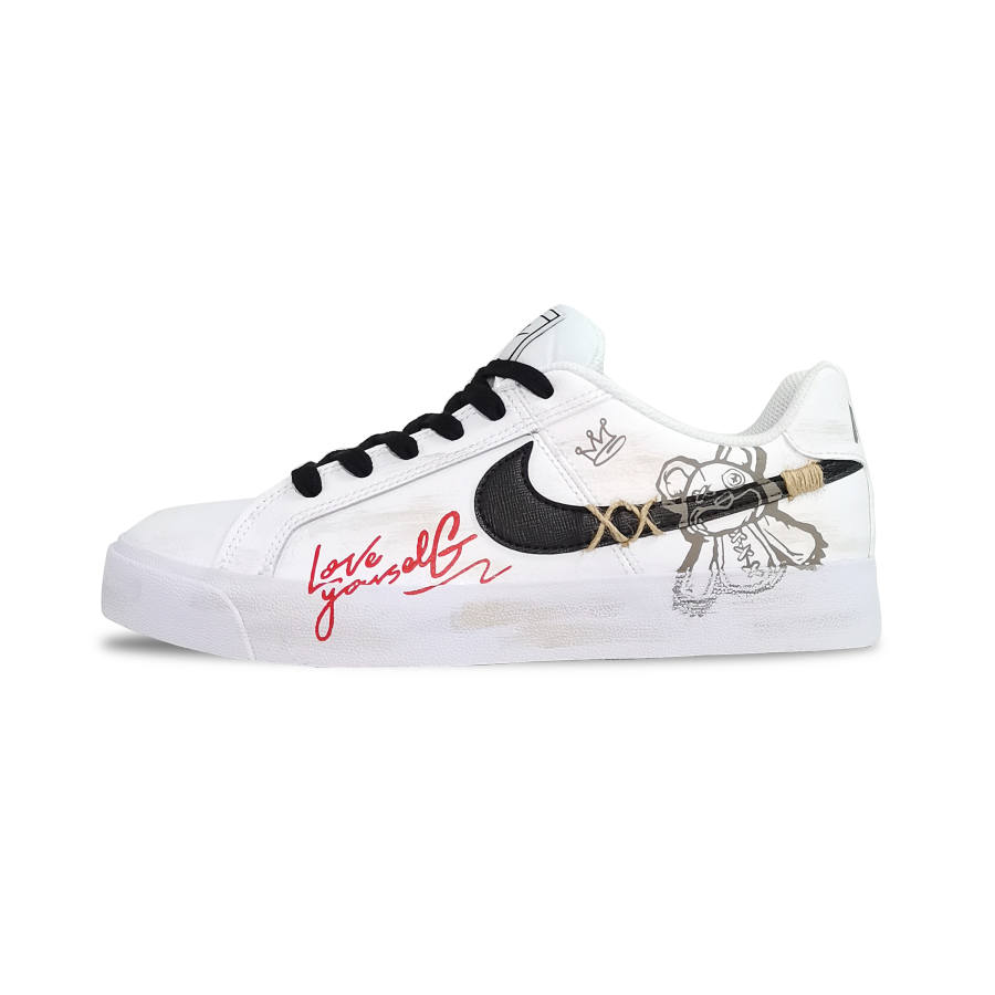 Nike Nike Court Royale AC Low top Skateboard Shoes Unisex Black White