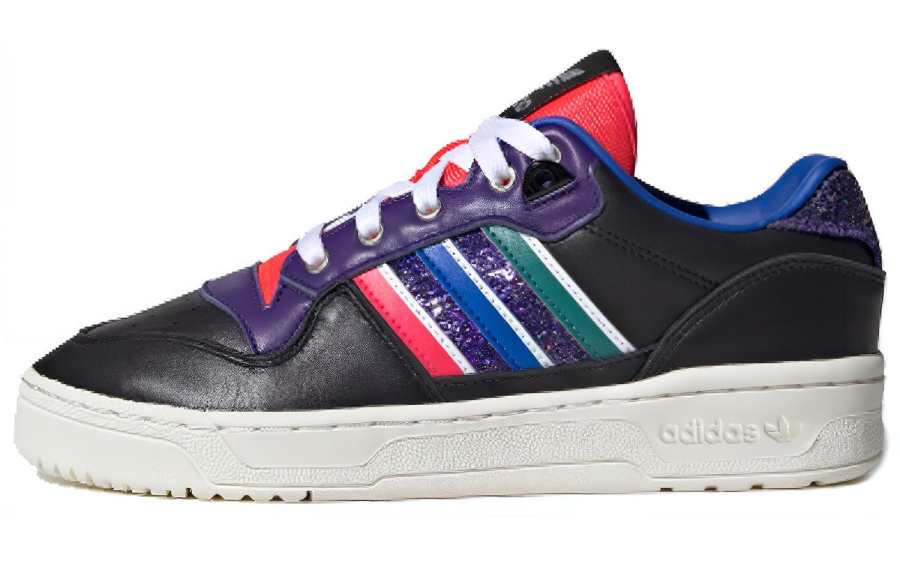 Adidas Originals Adidas Rivalry Low 'Black Purple Red' Women's
