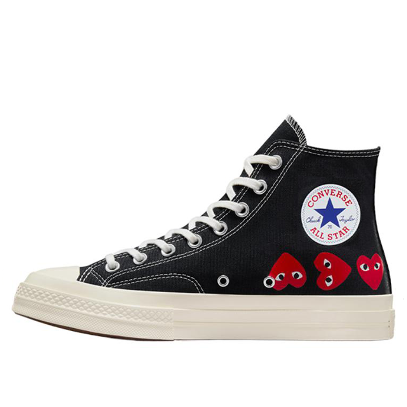 Converse Chuck 70 Comme des Garçons Play x Chuck 70 Converse High 'Multi Heart - Black'