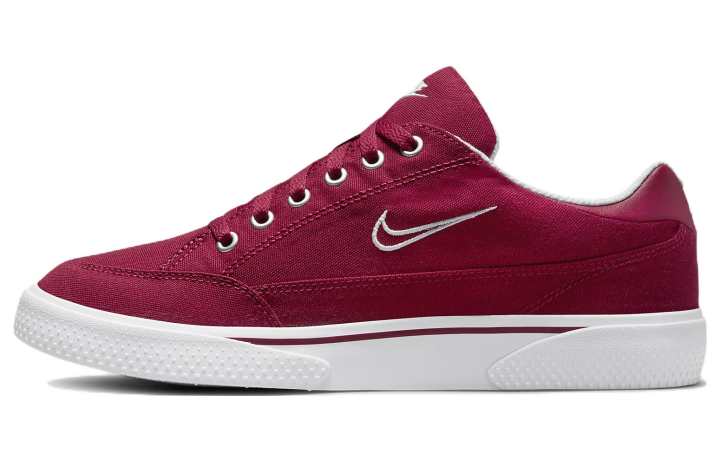 Nike Nike Gts Retro Low Tops Skateboarding Shoes Purple Red Women's