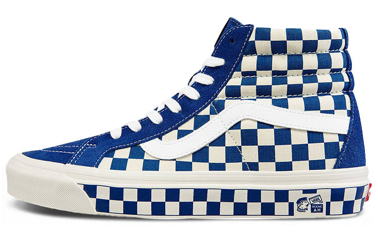 Vans Vans Style 38 Checkerboard Blue/White