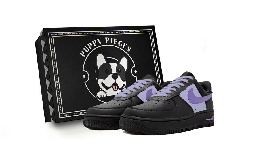 Nike Nike Air Force 1 Low top Skateboard Shoes Women's Purple