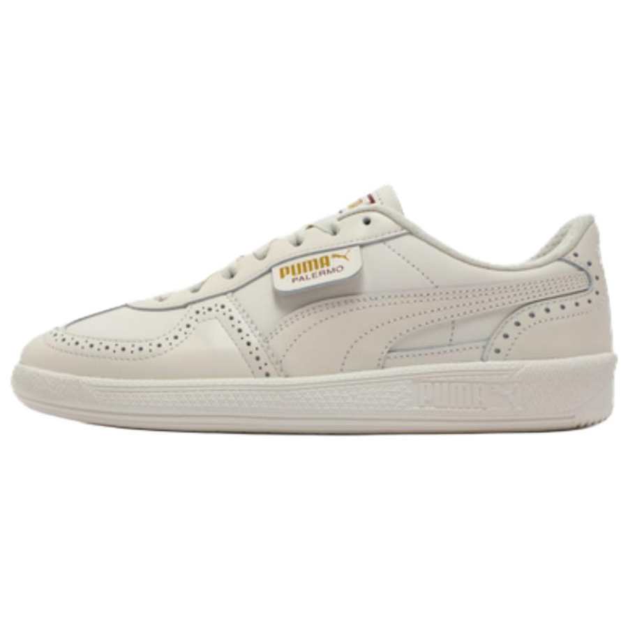 PUMA Palermo Abrasion Resistant Low top German Army Trainers Women's Beige