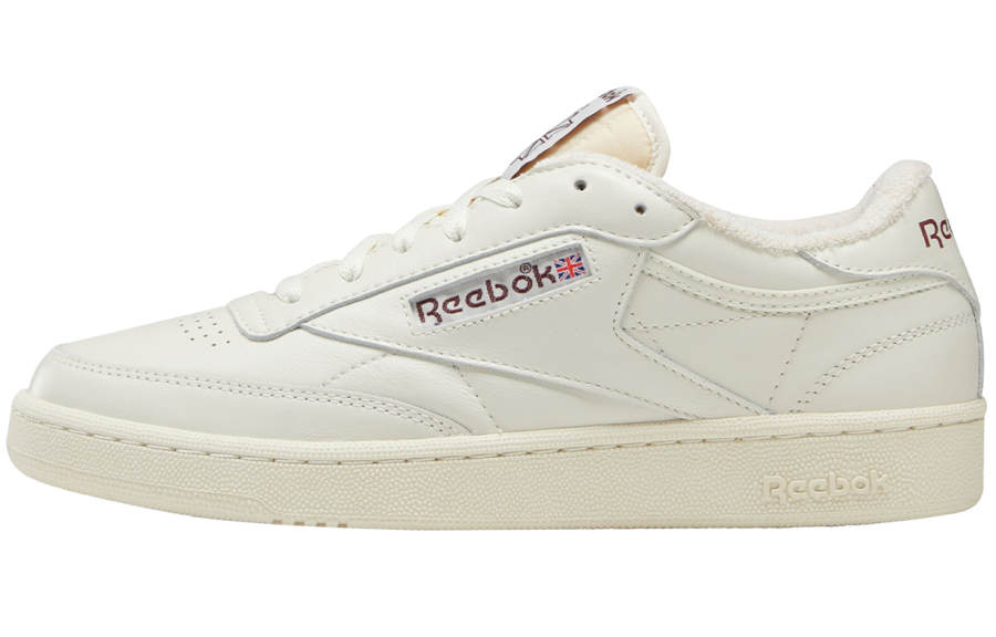 Reebok CLUB C 85 VINTAGE Low top Skateboard Shoes Unisex Beige