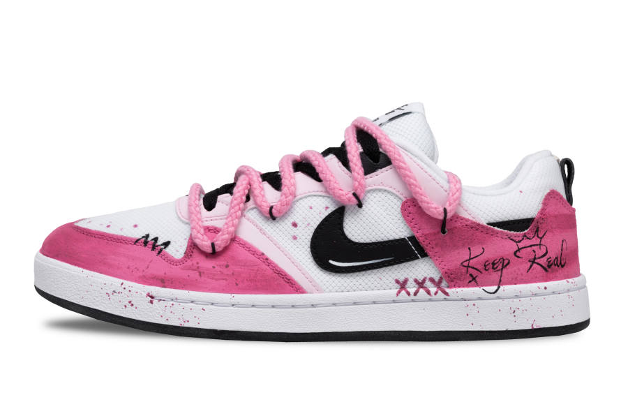 Nike Nike SB Alleyoop Slip Resistant, Abrasion Resistant, Lightweight Low top Skateboard Shoes Men's Pink