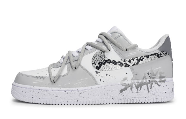 Nike Nike Air Force 1 Skateboard Shoes Unisex Low Top White/Gray
