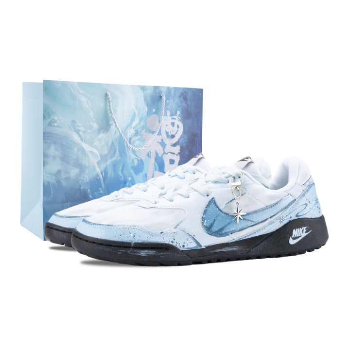 Nike Nike Terra Manta Blue Starry Skateboard Shoes Men's White Blue
