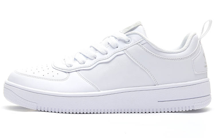 Erke Air Force 1 Textile, Synthetic Leather Slip Resistant, Abrasion Resistant, Lightweight Low top Skateboard Shoes