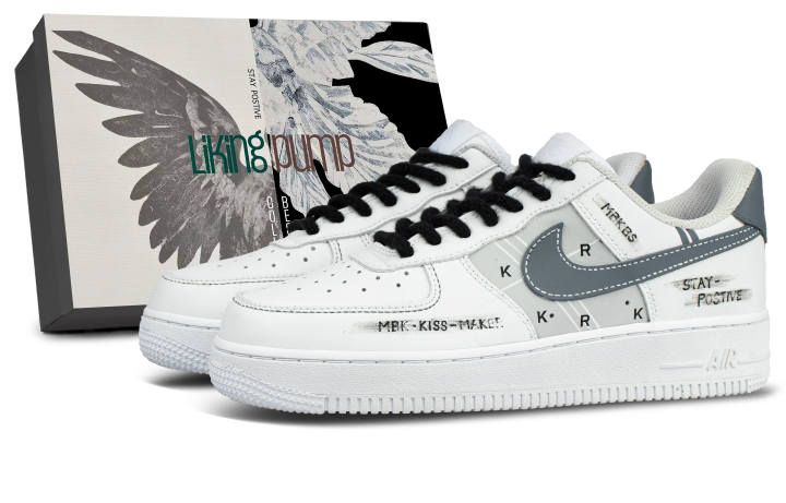 Nike Nike Air Force 107 Leather Coverage Abrasion Resistant Height Increasing