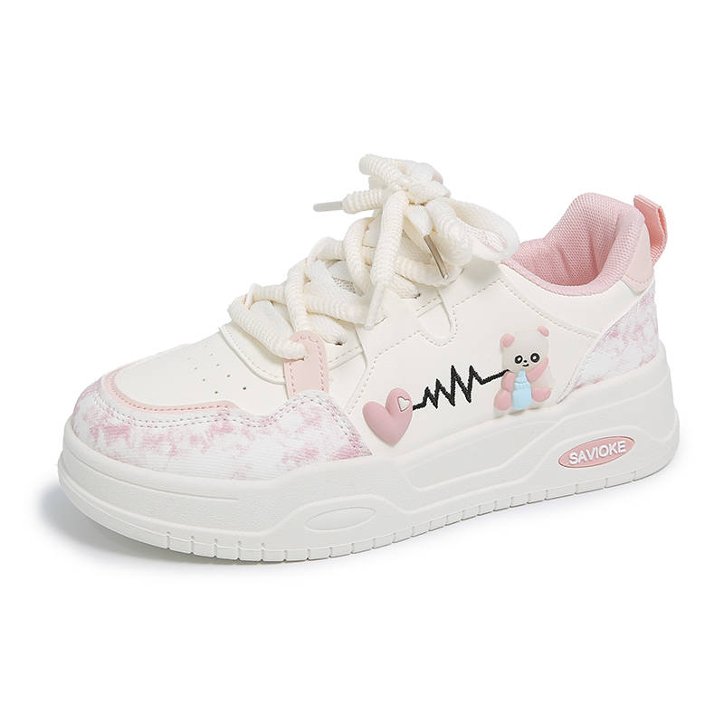 TONYBEAR Polyester Low top Skateboard Shoes Women's