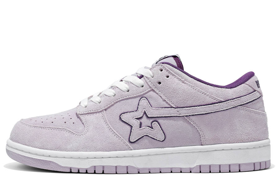 RIPSTAR SKBD Low Composite Material Abrasion Resistant Low top Skateboard Shoes Unisex Lavender