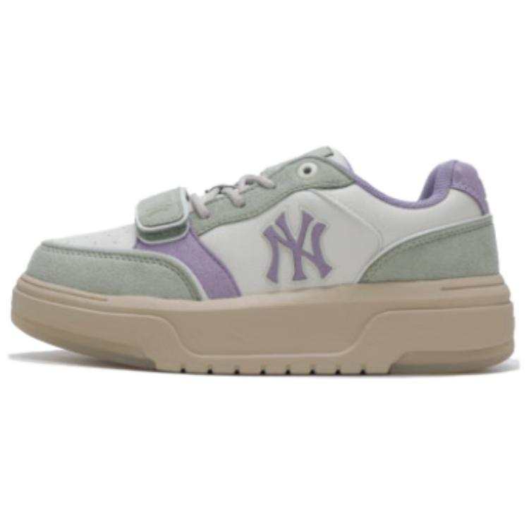 MLB New York Yankees Low top Skateboard Shoes Unisex White