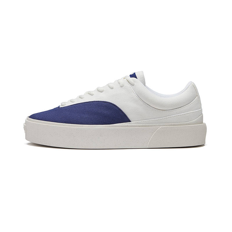 EQLZ EQUALIZER EQLZ EQUALIZER Fault 22LO Abrasion Resistant Low top Skateboard Shoes Unisex Aurora White Air Force Blue