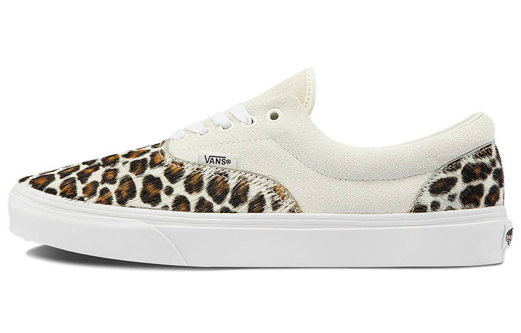 Vans Vans Unisex Era Low Top Sneakers Whiteleopard
