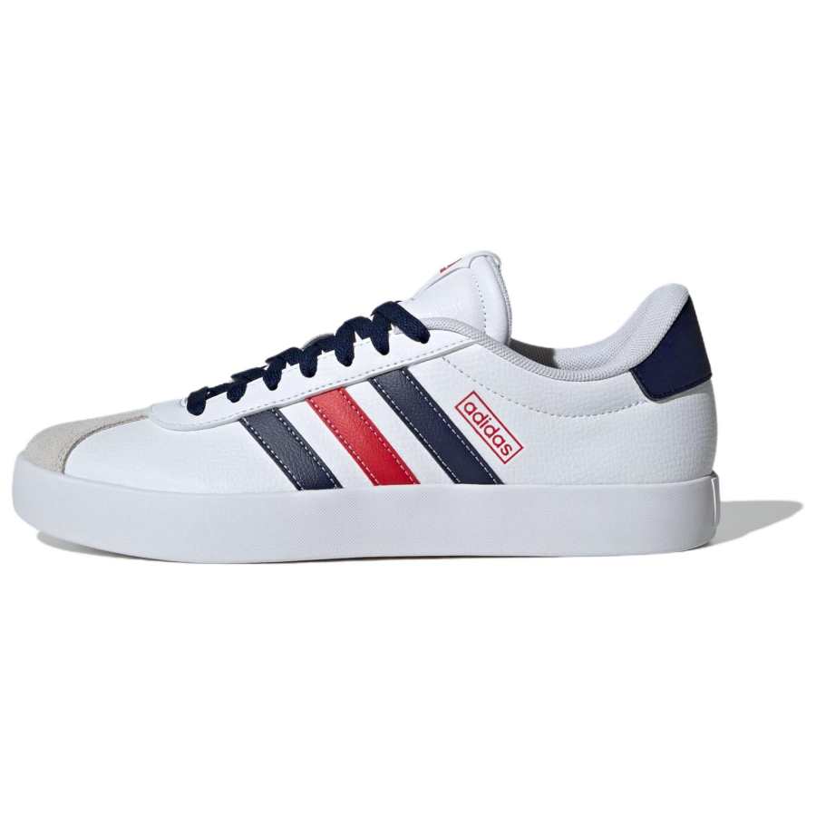 Adidas Adidas VL COURT 3.0 Comfortable Low top Skateboard Shoes Men's White Black