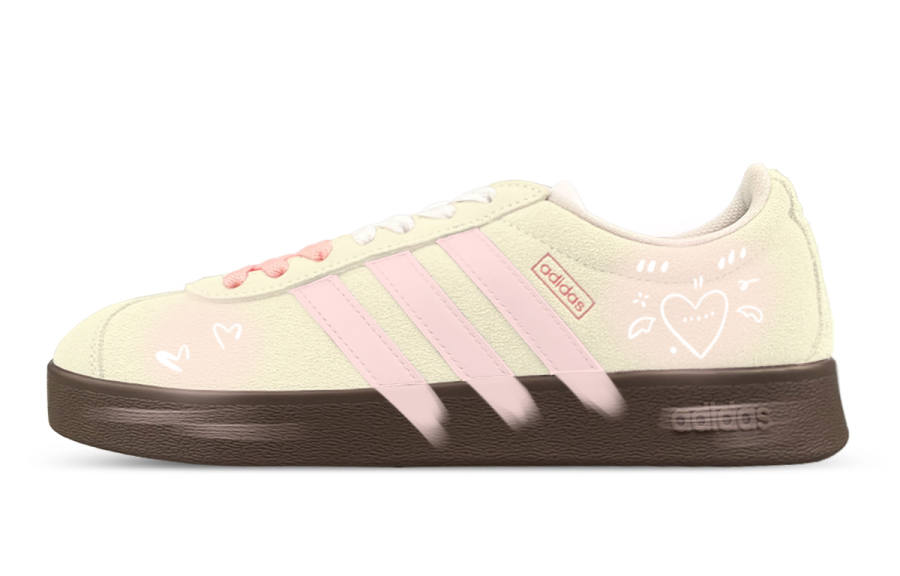 Adidas Adidas VL COURT 2.0 Low top Skateboard Shoes Unisex Yellow
