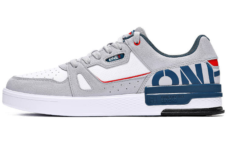 361° Korean Style Low top Skateboard Shoes Men's Gray Blue