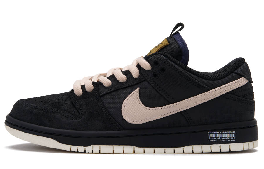 Nike Nike Dunk SB Abrasion Resistant Low top Skateboard Shoes Unisex Black Pink